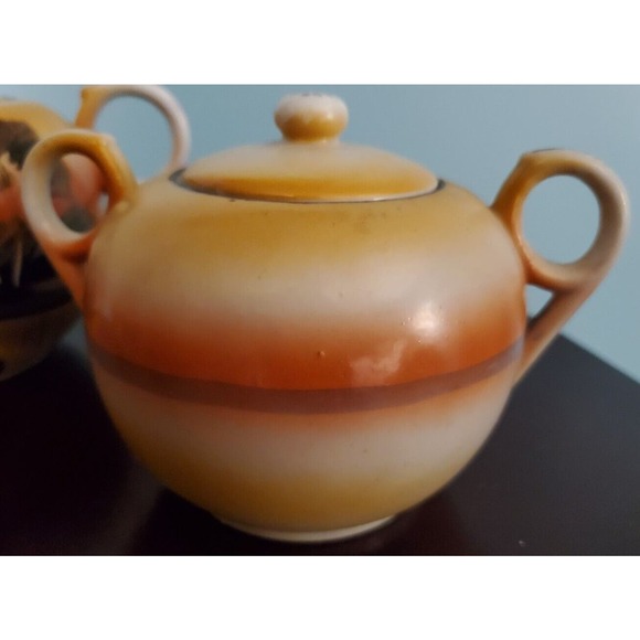 Hand Painted Japanese Teapot Set - Picture 4 of 12